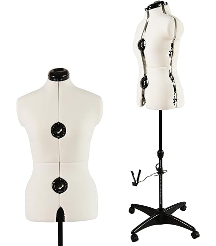 Roxy Display Female Professional Dress Form Size 10 (Collapsible